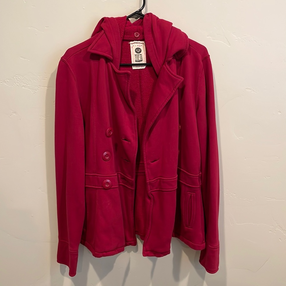 Red Roxy Coat